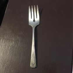 WM A. Rogers Meat Serving Fork A1 Plus 