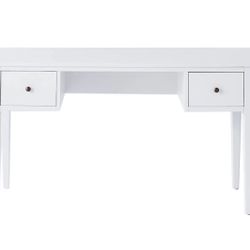 Threshold with Studio McGee Dana Point White Wood Writing Table