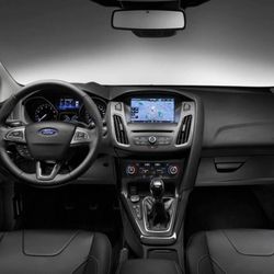 !! OEM FORD FOCUS 2014-15 STEERING WHEEL MOUNTED Air bag BLACK Leather PART #(contact info removed)7A!!