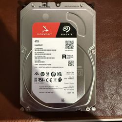 Seagate 4TB Ironwolf Pro Hard Drive