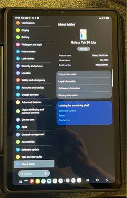 Samsung galaxy tab s6 lite