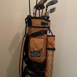 Wilson Golf Club Set w/Texas Longhorn Bag (RH)