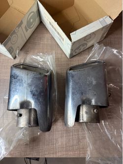 OEM Mercedes W164 ML350 ML550 Exhaust Tailpipe Tips Set A1(contact info removed)27 2327