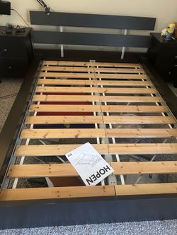 IKEA queen bed frame (on hold) -scripps ranch