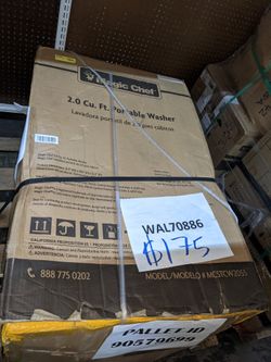 Portable washer pallet 2.0cuft