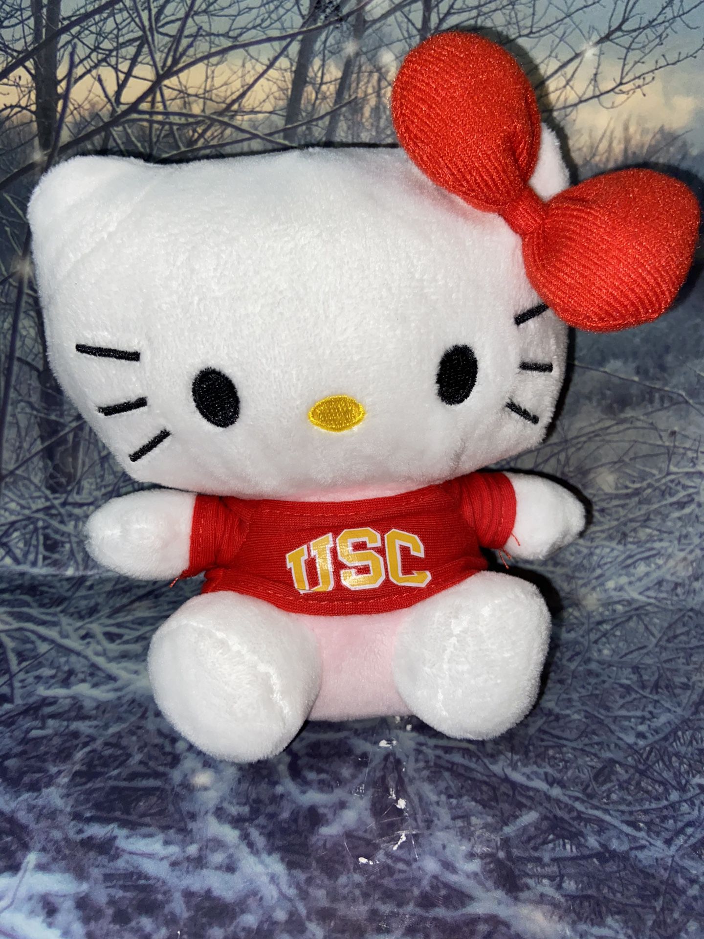 Rare Sanrio Hello Kitty 6" Plush with USC