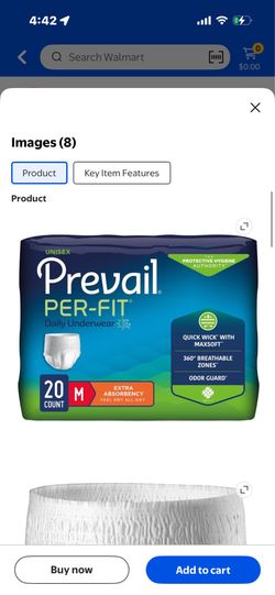 Prevail diapers
