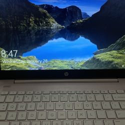 pink laptop good for school and games