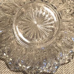 Beveled Glass Bowl