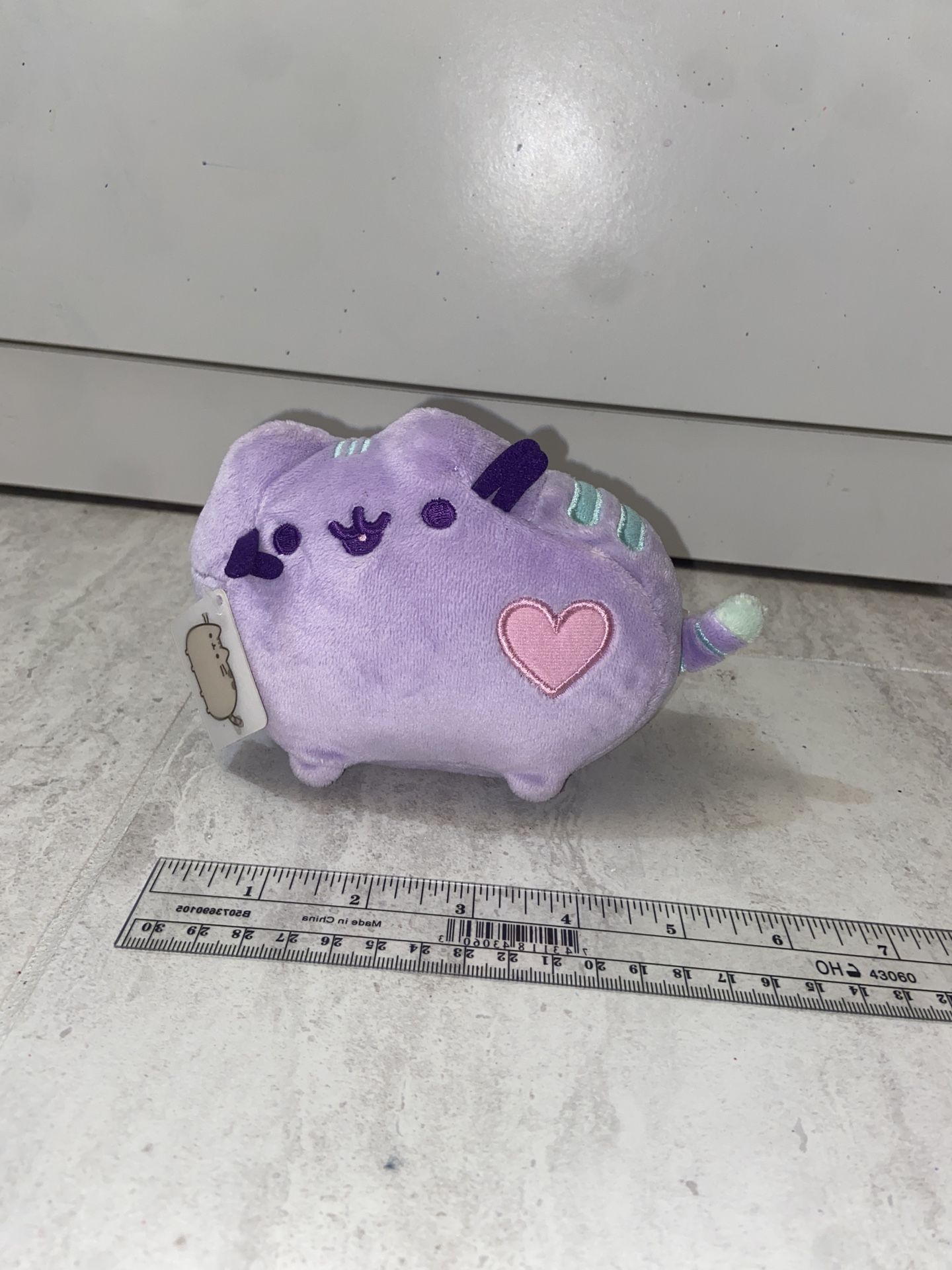 Purple Pusheen The Cat Mini Plush 6in