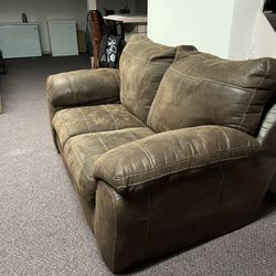 Soft Leather Sofa For Sale