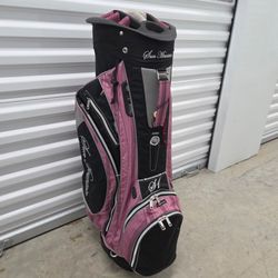 Sun Mountain S-1 15 Slot Cart Golf Bag w/ Rain Cover Excellent Condition!