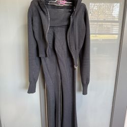 Edikted Hoodie And Pants Set Women’s Small