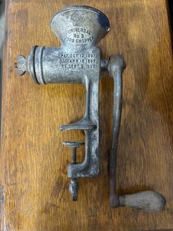Antique Food Chopper