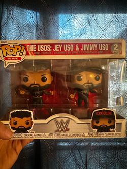 The Uso’s WWE Funko pops