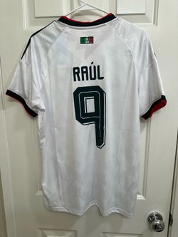 Mexico Raul #9 Jersey, Size Large