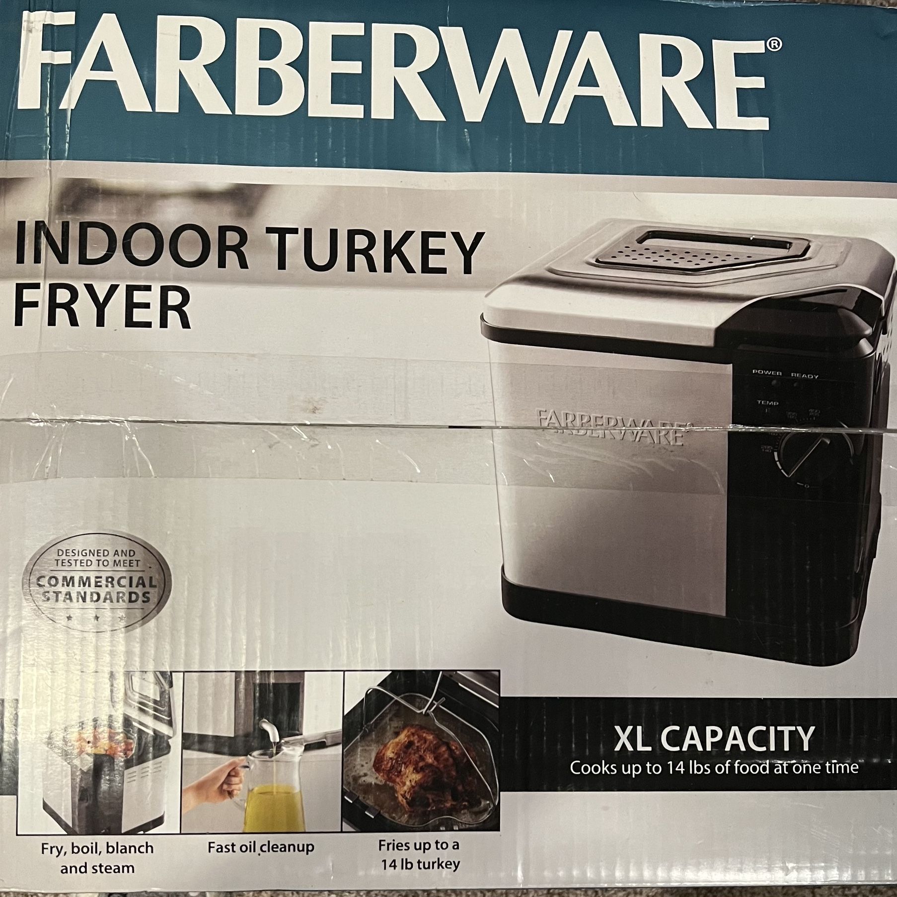 Faberware xl indoor fryer hot sale
