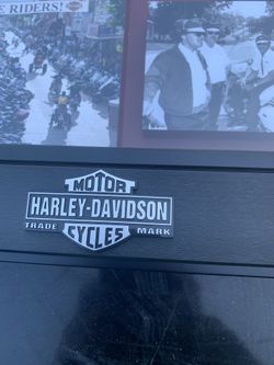 Harley Davidson picture frame