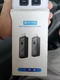 WAYTEK HDMI Wireless Extender – Transmitter & Receiver Set – $40

