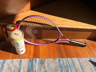 Head Tennis Racket with Balls