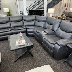 Power Reclining Sectional! 