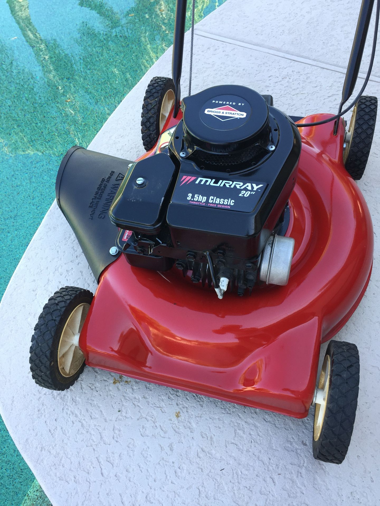 Murray 20" 3.5hp Classic Push Lawn Mower - Works great!