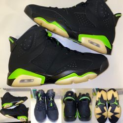 Jordan 6 Retro “Electric Green” - Size 12