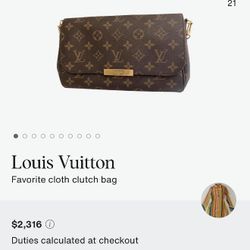 Louie Vuitton Clutch