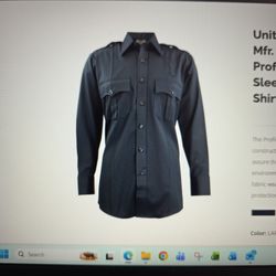 Police Long Sleeve Shirt 