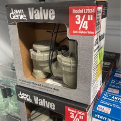 Lawn Genie 3/4 Sprinkler Valve’s $15 Each