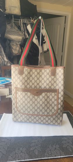 Authentic Vintage Gucci GG Sumpreme Sherryline Tote Bag- USED(PRE-LOVED)
