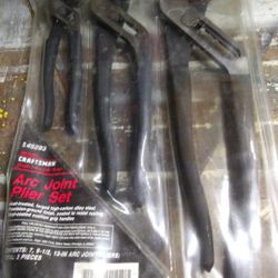 Sears Craftsman Arc Joint Plier Set