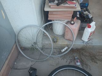 26 inch aluminum wheel set