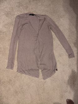 Volcom Open-Front Knit Cardigan