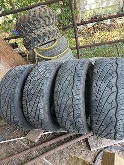 Set of 4 Used All-Season Car Tires