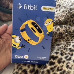 Kids Minions Fit Bit Activity Tracker 
