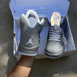 Wolf Grey Jordan 5