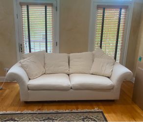 Free couch and chair with ottoman