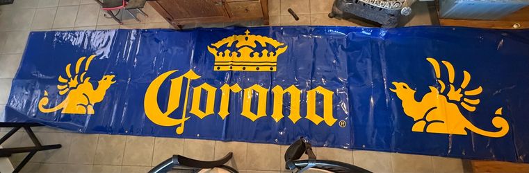 Giant corona poster