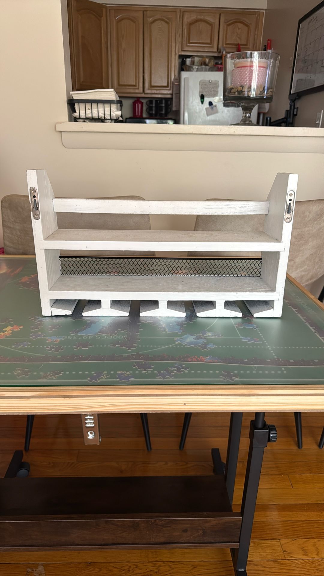 Wine Rack Plus Plant Rack With Light