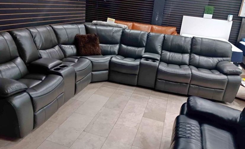 GIANT RECLINING SECTIONALS! DELIVERY! WOW! ORDER BY PHONE! WE SELL BRAND NEW! 