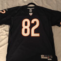 Chicago Bears NFL Greg Olsen authentic football  Vintage jersey, not knockoff size Large by Reebok