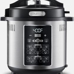 Gourmia One Lid Pressure Cooker + Air Fryer GPA2060