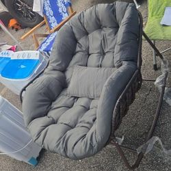 New Oversized Comfortable Outdoor Rocking Chair for Patio, Front Porch, Bedrooms, Living Room, and More