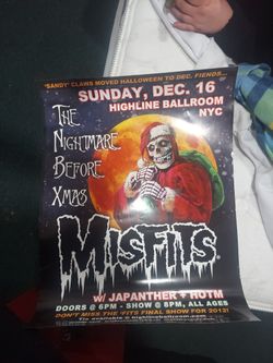 Misfits Posters Mon Crew Vintage