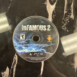 Infamous 2 PS3 Playstation 3 Disc Only 