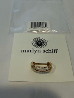 Marlyn Schiff Arielle Ring - Gold NWT