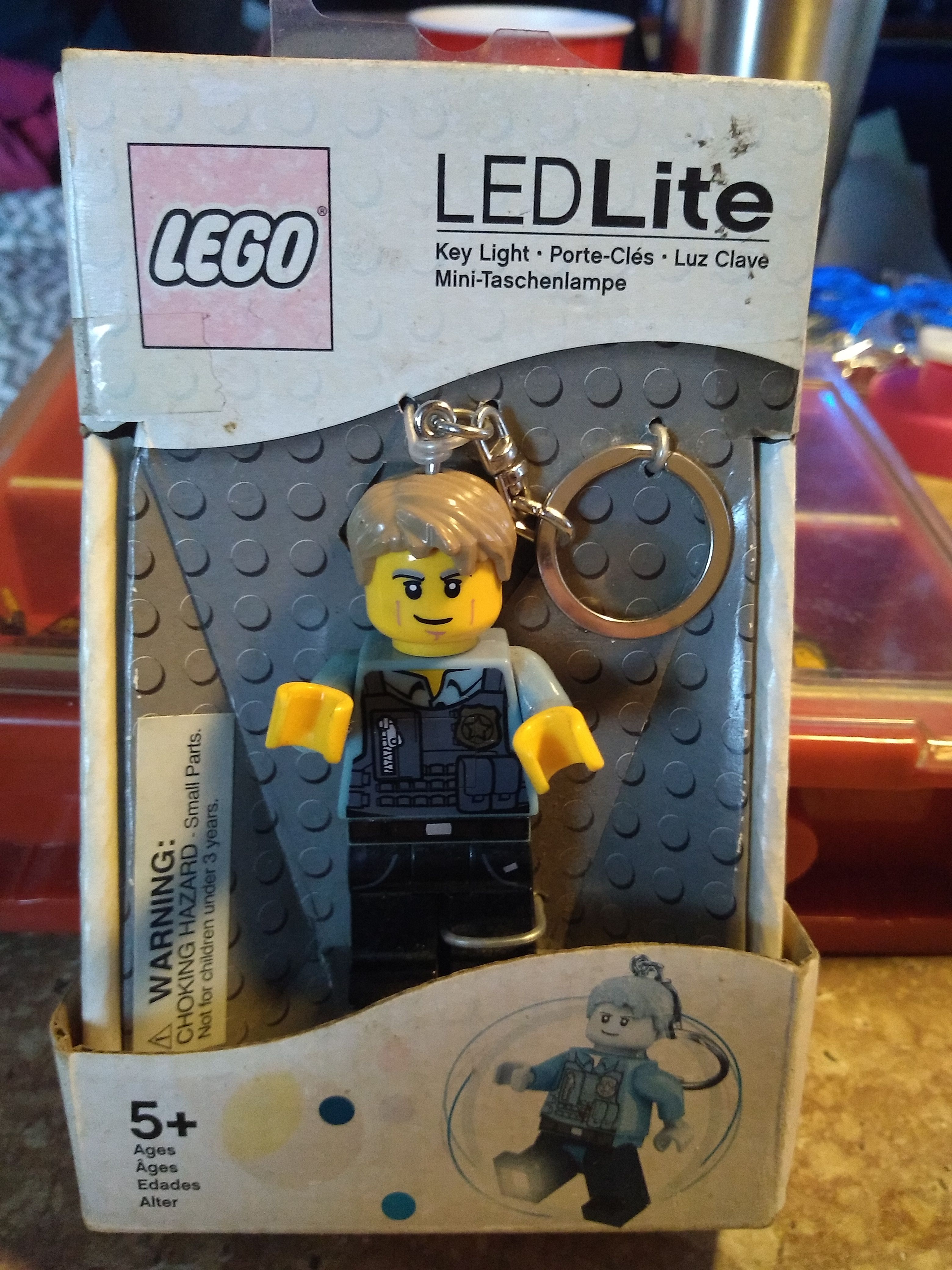 Lego flashlight Legoland guy retiref