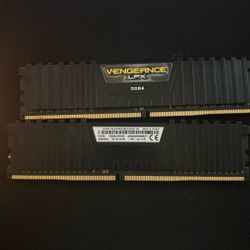 RAM- Corsair Vengeance LPX, DDR4 3200Mhz, 16GB (2x8GB)