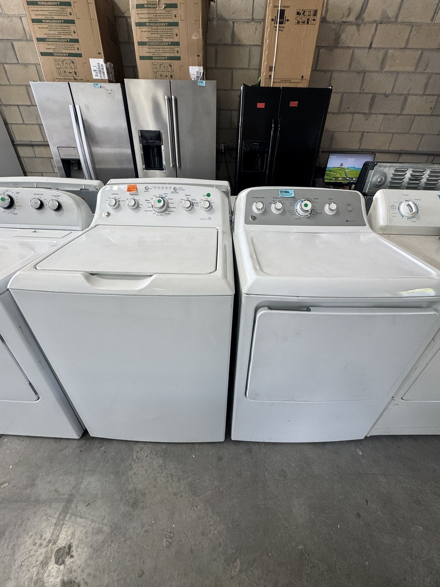 Washer And Dryer